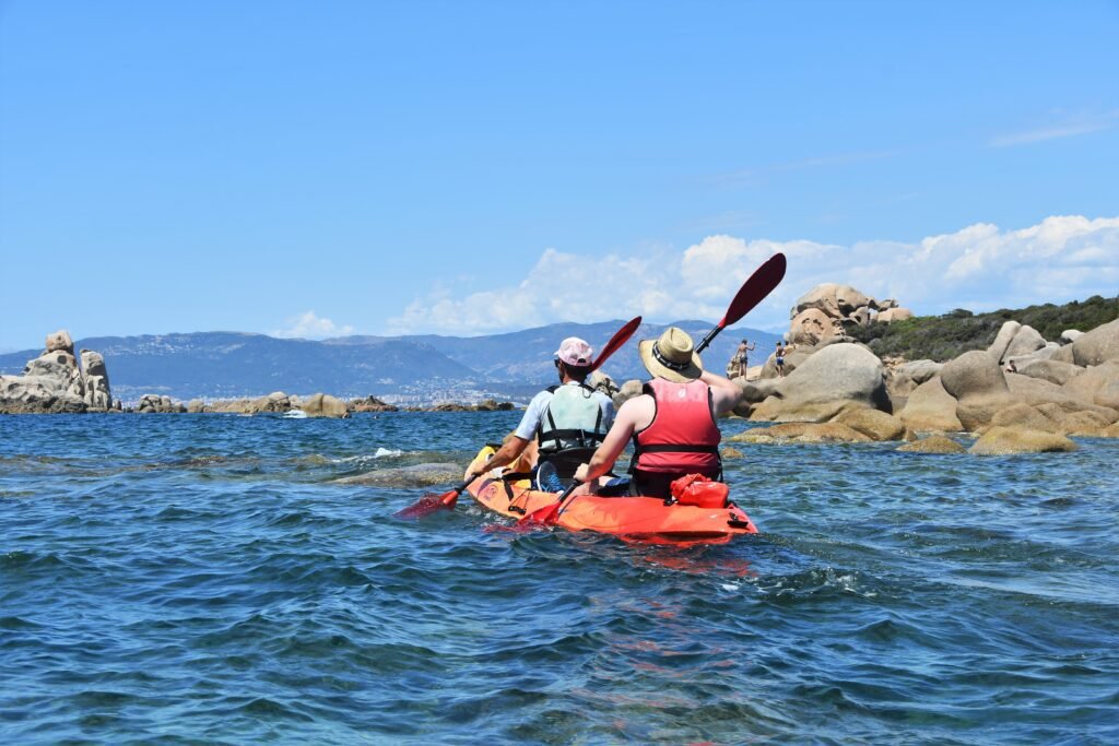 Sortie encadrée en kayak de mer à Isolella